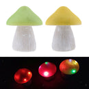2x Solar Powered Mushroom LED Light Pathway Lamp Outdoor Garden Lights B+C