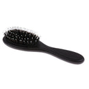 Salon Hair Styling Brush Comb Natural Boar Bristle Wooden Handle Comb