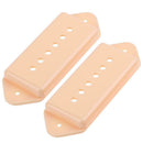 2pcs/set 50/52mm 6-String Plastic Pickup Covers for Electric Guitar(Yellow) A