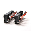 10Pcs Micro Roller Lever Arm Open Close Limit Switch KW12-3 PCB Microswitch gau
