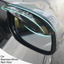 2X Universal Car Rear View Wing Mirror Sun Shade Shield Rain Board Eyebrow Guard