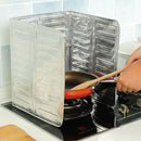 1pc Aluminum Foil Oil Block Anti-Splashing Oil Baffle Kitchen Utensils Too3C