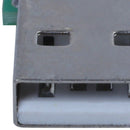 1pcs green metal USB male to DIP2.54mm DIP adapter board