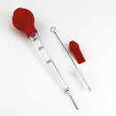 4 In 1 Turkey Baster Marinade Injector Food Flavor Pump Basting Brush