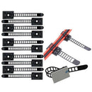 Clamp Cable Clamps (200 Per Pack) Adjustable Self-Adhesive Nylon Cable Clam U2H8