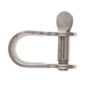 5mm Stainless Screw Pin Bow Shackle Corrosion Resistance for Marine or Yacht