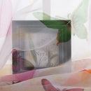 Colorful Butterlfly Offset Printing Burnt-out Curtain Sheer Organdy Panel