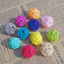 Rattan Pet Bird Parrot Claw Chew Toys Birds Swing Ball Cage Parakeet 20 XL ES