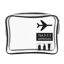 Unisex TPU Transparent Waterproof Cosmetic Bag Travel Makeup Organizer Case