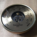 Metal Wall Mounted Barometer 108mm Round Dial Air Weather Station mmHg/hPa