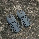 Steel Mountain Bike Rear Foot Pedal Thicken Bicycle Rear Folding Pedals