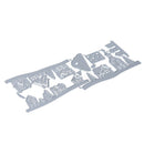 Village House Trees Cutting Dies Stencil for DIY Scrapbooking Album DecoratS Gw