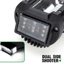 4Inch 108W LED Work Light Side Luminous Light Bar Car Offroad Driving Light W Tw