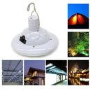 22LED Outdoor/Indoor Solar Lamp Hook Camp Garden Lighting Remote Control UCC