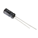 10 x 10uF 50V 105C Radial Electrolytic Capacitor 5x11mm F3X4