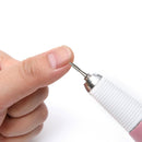 10PCS Nail Drill Bits, Cuticle Cleaner Dust Drill Brush Rotary Polishing Buffing