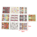 5pcs Mixed Stickers For Nails Abstract Manicure Nail Art Decoration Stic Ew