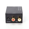 optical coaxial toslink digital to analog audio converter adapter rca L/R 3.5mm`