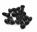 M3 Cross pan Head Self Tapping Screws Black Oxide Assortment Kit 450 pcs