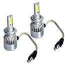 2x High Power 900W 135000LM H7 COB LED Headlight Kit Low Beam 6500K White