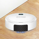 Robot Cleaner USB Rechargeable 1600Pa for Hardwood/Tile Floor/Carpet White