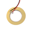 10X 35mm Piezo Elements buzzer Sounder Sensor Trigger Drum Disc+ wire copper Pop