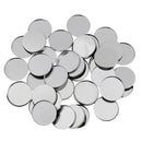 50 Pack Empty Round Metal Tin Palette Pans Cosmetic Eyeshadow Blush Lipstick