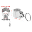 Stainless Steel Boat Jaw Slide with Quick Release Pin Fits 1" 25mm Tubing