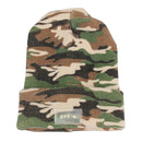 5LED Bright Lights Camouflage Beanie Knitted Winter Hat for Walking Hunting