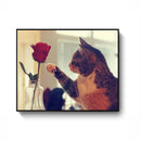 Naughty Cat Wall Painting Unframed Art Print Picture Home Living Room Or KYO