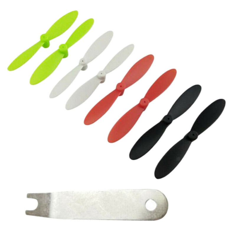 8pieces MINI Propellers Backup Propeller Replacement Accessory Multi Color