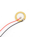 12pcs 15mm Piezoelectric Piezos Amplifiers Discs Leads For Guitar Pickup
