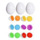 Montessori Learning Education Math Toys 3pcs Smart Eggs Puzzle Game for Kid