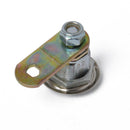 2 Pieces 1-1/8 Tubular Cam Lock 180Deg & 2Key for Cabinet RV Replacement