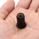 6pcs m6 black well nuts kayak accessories blind fastener rivet fishing boat   Z