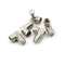 5PCS Right Angle TV Aerial F Connector Adapter RF Coaxial TV Cable Male  LJU