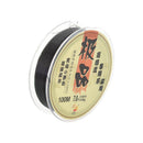 0.45mm Black Monofilament Cable Spool 100m Fishing Line