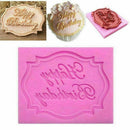 Happy Birthday Fondant Cake Chocolate Mould Sugarcraft Cupcake_Decorating Pretty