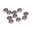 10PCS MF63zz Mini Metal Double Shielded Flanged Ball Bearings (3mmX6mmX2.5mm) BX