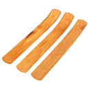 1pc Natural Plain Wood Wooden Incense Stick Ash Catcher Burner Holder10 Hot X9Y4