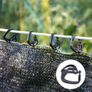 100Pcs Practical Shading Net Greenhouse Holder Hook Decoration Supplies Sunshade