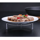 2pcs Stainless Steel Steam Rack Trivet Oven Pot Stand Insulated Kitchen Tool