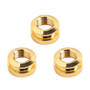 3 Units Buttons Guitar Straps Jacks Endpins Guitar For Bass Parts