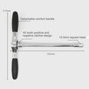T-Type Ratchet Wrench Multi-Function Wrench Car Key Motorcycle Repair Tool