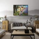 Full Round Drill 5D DIY Diamond Painting House Wall Picture Mosaic (B123)
