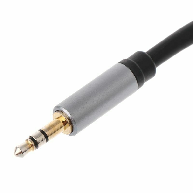 1.8M HiFi Sound 3.5MM to 2RCA Left and Right Channels Output Jack Audio Cable