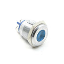 16mm 12V LED Indicator Instrument Panel Light Lamp with Wire Blue Light