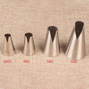 4PCs Cakes Set Cookies Icing Piping Pastry Nozzle Kitchen Gadgets Fondant De Hn
