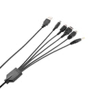 5 in 1 USB Game Charging Cable 1.2m for Nintend NEW 3DS XL NDSLite NDSI LL