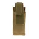 2pcs Nylon Molle Single Mag Pouch Magazine Pouch Molle Tourniquet Pouch Tan